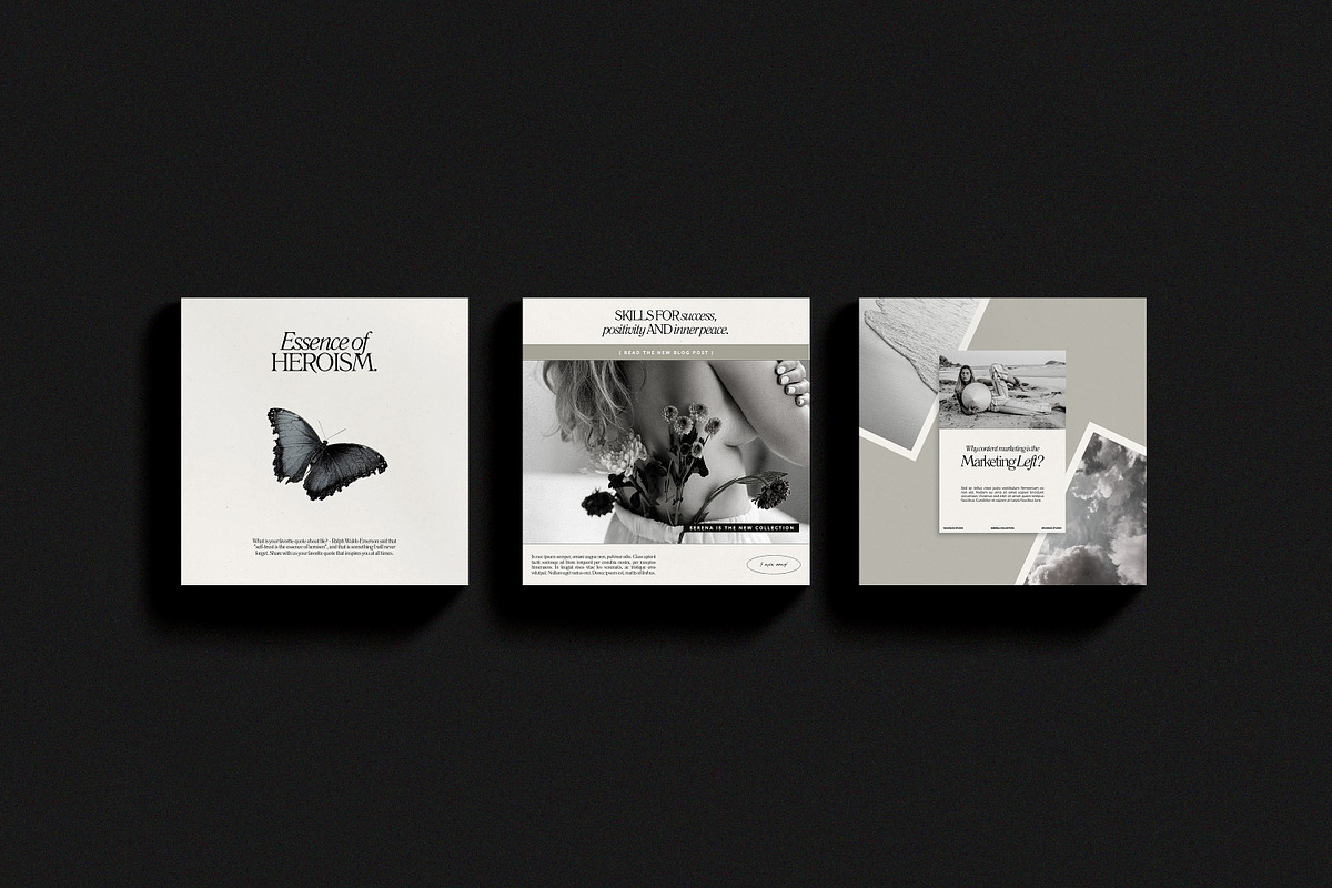 SERE / Social Media Kit (II), a Social Media Template by Wildnun Studio (Photo 6 of 23)