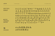 Myona Serif & Elfani Script + Extra, a Serif Font by Unfutur Labs (Thumbnail 8 of 18)