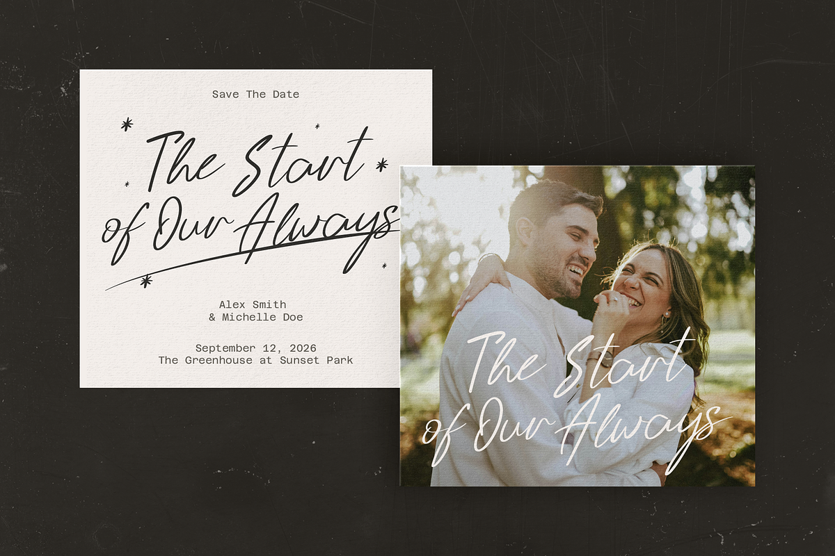 Aurelyanne - Elegant Modern Script, a Script Font by Indotype Foundry (Photo 6 of 10)