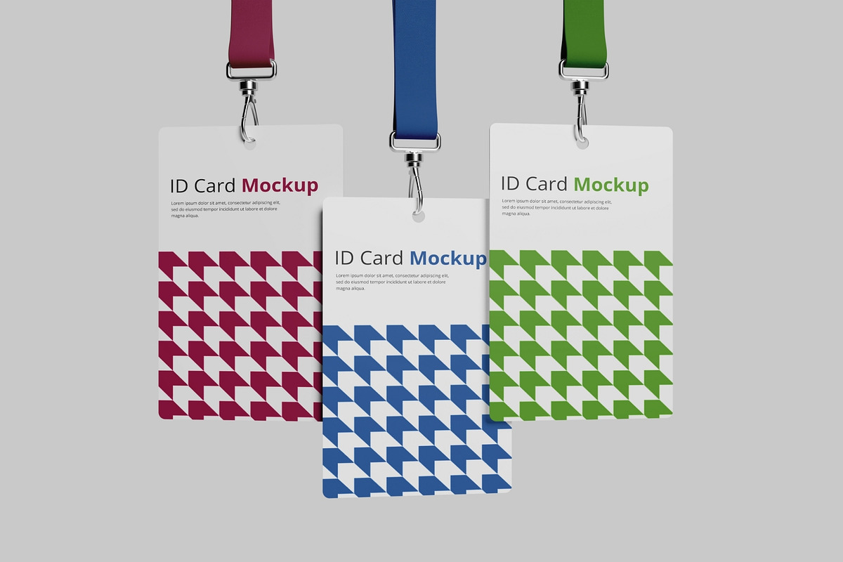 Realistic ID Card Mockup PSD, an Advertising Mockup by MA-KING_ART (Photo 4 of 5)