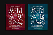 Christmas Party Flyer, a Flyer Template by Muhamad Iqbal hidayat (Thumbnail 1 of 4)
