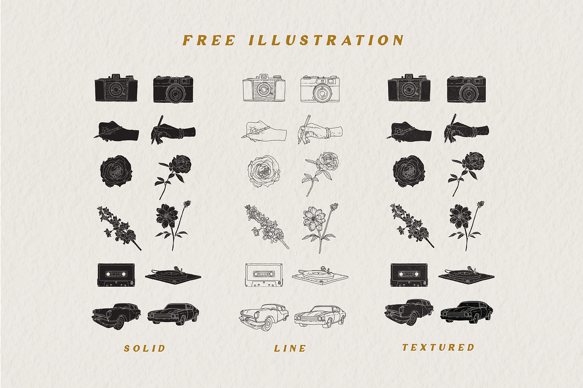 Anderlacht - Vintage Serif + Extras, a Serif Font by Typehand Studio (Photo 9 of 10)