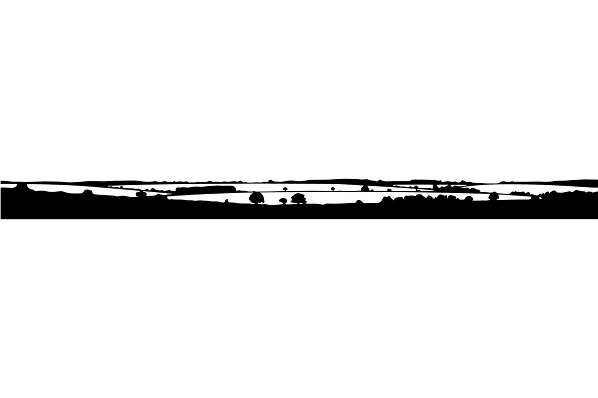 Rural Hills Silhouette, an Object Graphic by Creativeshirt (Photo 2 of 20)