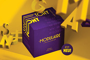 XXII MODULAIRE, a Sans Serif Font by Doubletwo Studios (Thumbnail 4 of 11)