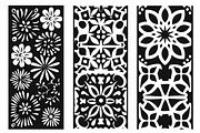 Elegant Floral Laser Cut Panel Bund, an Object Graphic by Creativeshirt (Thumbnail 4 of 10)