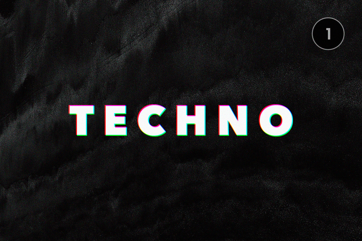 Glitch Text Effects Collection preview 3