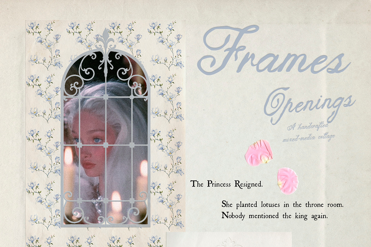 Openings: Vintage Paper Collage Kit, an Object Graphic by Purple (Photo 5 of 11)