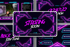 Gaming Streamer Pack After Effect, a Social Media Template by Loin Studio