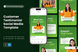 Brandz - Client Testimonial, a Social Media Template by SLAB! Design