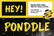 QuakDuck - Brush Font, a Sans Serif Font by NazmulsDesign (Thumbnail 4 of 16)
