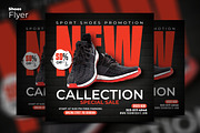 Sport Shoes flyer, a Flyer Template by AfzaalGraphics (Thumbnail 1 of 2)