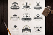 280 Outdoor logos and badges, a Branding & Logo Template by Vasya Kobelev (Thumbnail 80 of 83)
