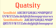 Quatsity, a Serif Font by Ingrimayne Type (Thumbnail 6 of 8)