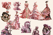 PINK KINGDOM CLIPART PACK, a Person Illustration by Daring Digies (Thumbnail 3 of 10)