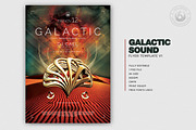 Galactic Sound Flyer Template V1, a Flyer Template by ThatsDesignArt (Thumbnail 2 of 7)
