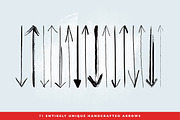 Handmade Arrow Illustrator Brushes, a Brush Add-On by Abbie May (Thumbnail 4 of 5)