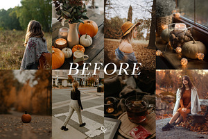 15 Fall Lightroom Presets