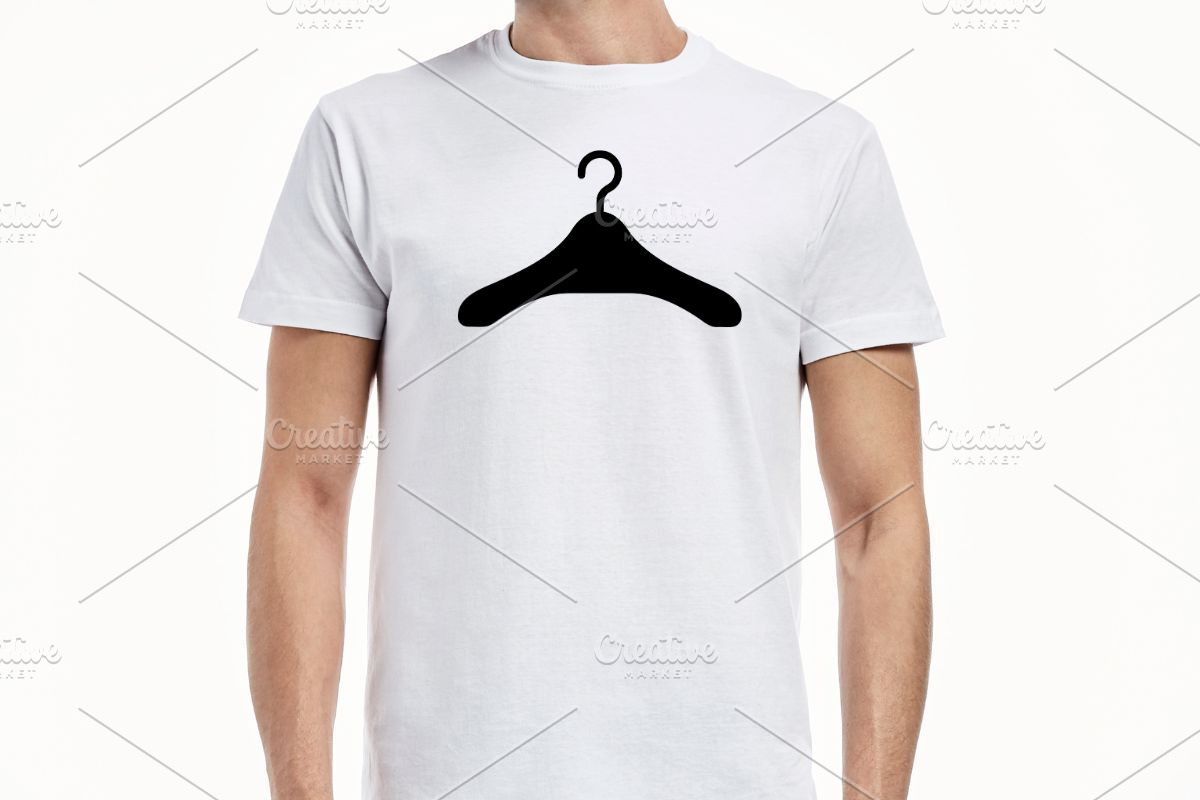 Hanger for Clothes Silhouette SVG, an Object Illustration by newminddesign (Photo 6 of 10)