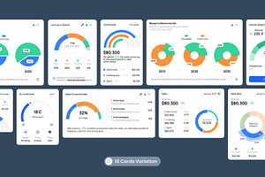 Spectra - Circle Chart Dashboard