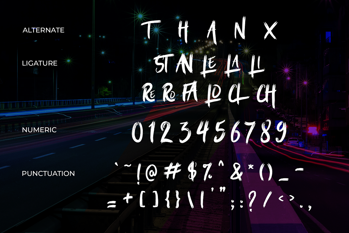 Stargaze - Creative Brush Font, a Font by Graphiqa Studio (Photo 8 of 10)