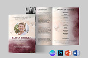 Heaven Dove Funeral Program Template, a Brochure Template by Designscozy (Thumbnail 4 of 8)