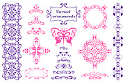 SET / Magnolia's Elegant elements, a Texture Graphic by Nadin_Lebedeva (Thumbnail 7 of 7)