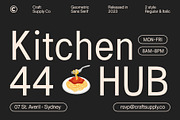 Campeno – Geometric Sans Serif, a Sans Serif Font by Craft Supply Co. (Thumbnail 8 of 8)