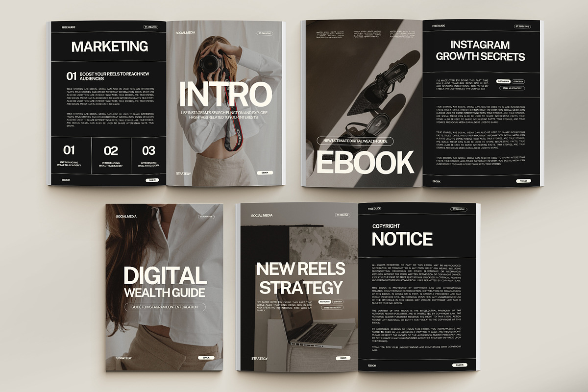 Ebook Template for Coaches VIII, a Marketing Template by Instprofi | Studio Estimo (Photo 5 of 6)