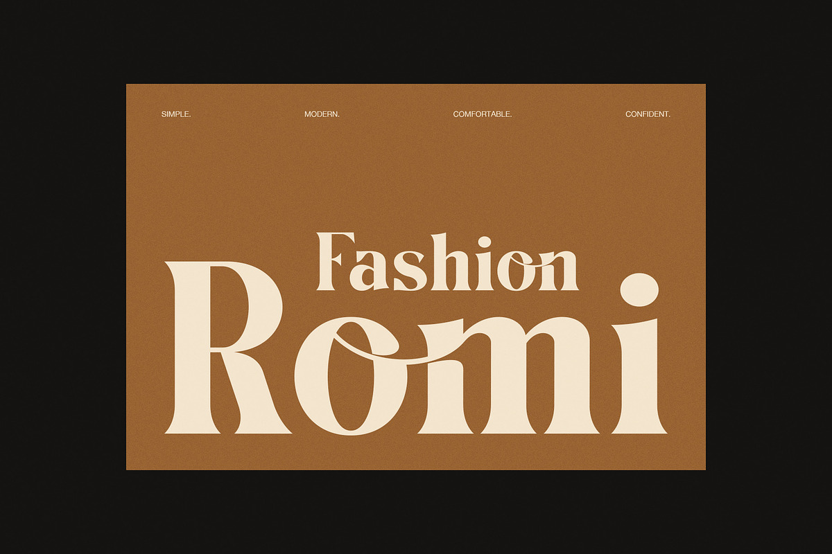 Cikon Luxury Fashion Serif Font, a Serif Font by Graphicxell (Photo 2 of 8)