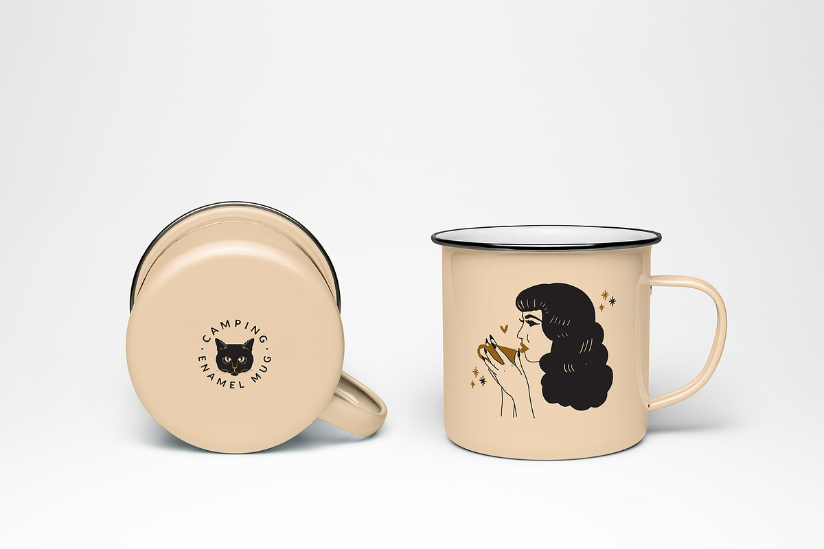 Black Coffee Bundle, an Illustration by ohdeardelgado (Photo 5 of 14)