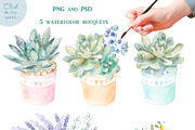 Watercolor Eco Set, an Illustration by Elizaveta (Thumbnail 5 of 5)
