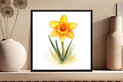 Gold Glowing Flowers Clipart Flower, an Illustration by DreamCafeArt (Thumbnail 4 of 5)