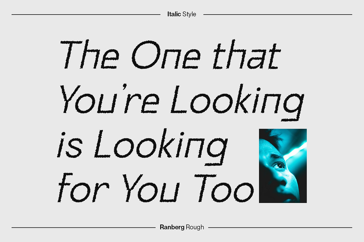 Ranberg Rough, a Sans Serif Font by Craft Supply Co. (Photo 2 of 8)