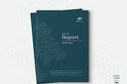 Annual Report Template, a Brochure Template by ThemeDevisers (Thumbnail 2 of 4)