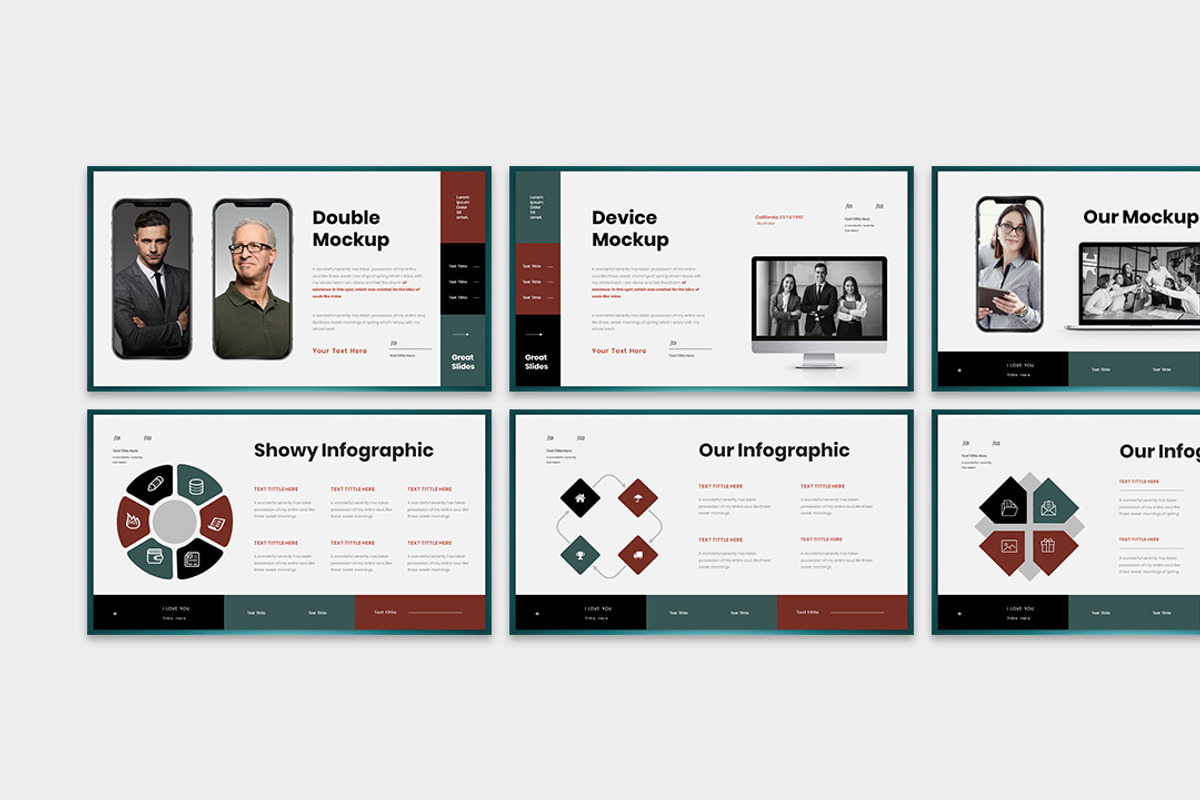 Showy Presentation Template, a Presentation Template by Analogous Temp (Photo 8 of 10)
