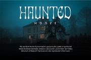 Ghost Palace – Halloween Font, a Symbol Font by WhymoreArt (Thumbnail 4 of 9)