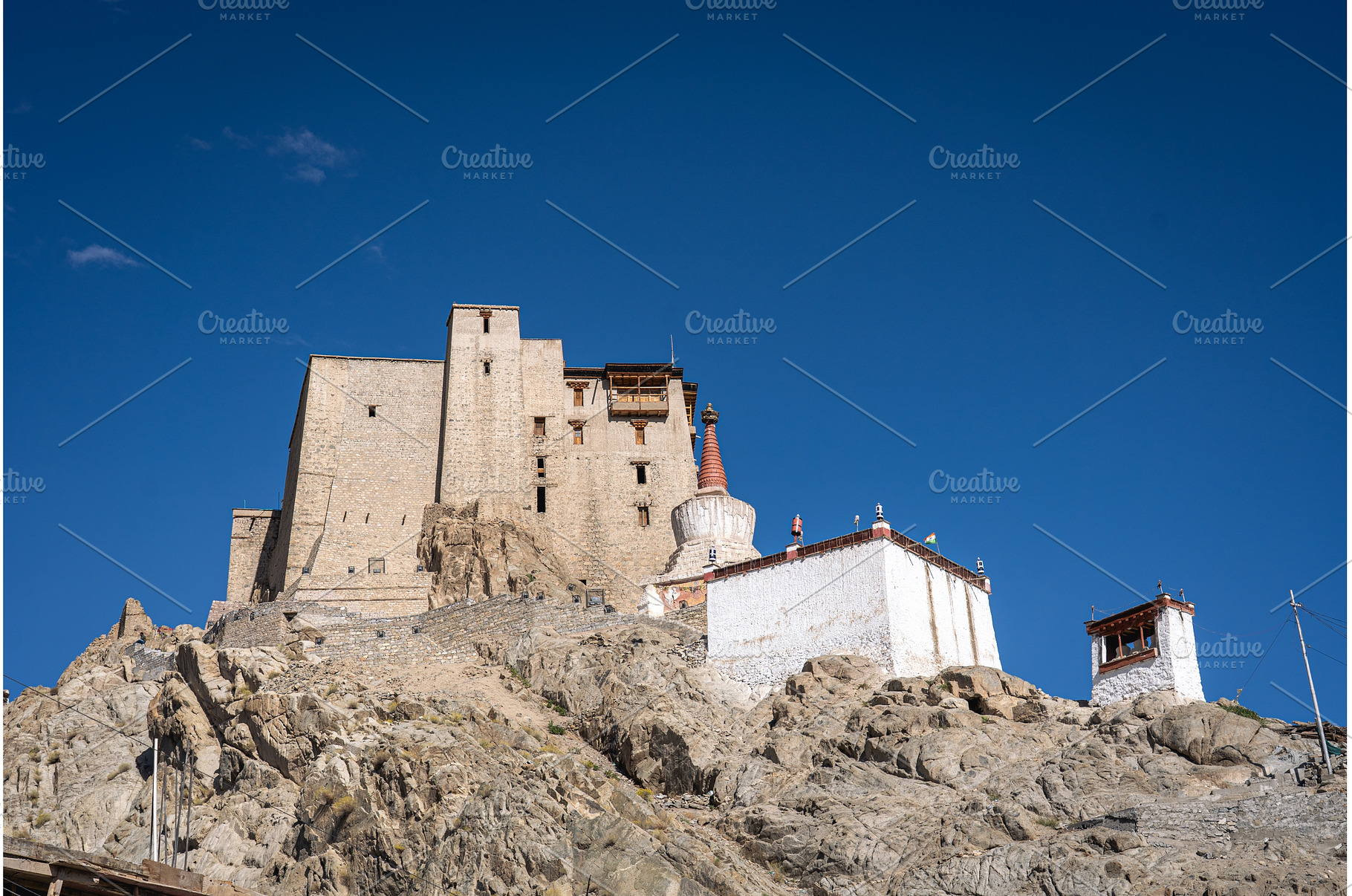 Leh Palace in Ladakh, India, an Architecture Photo by oliverfoerstner