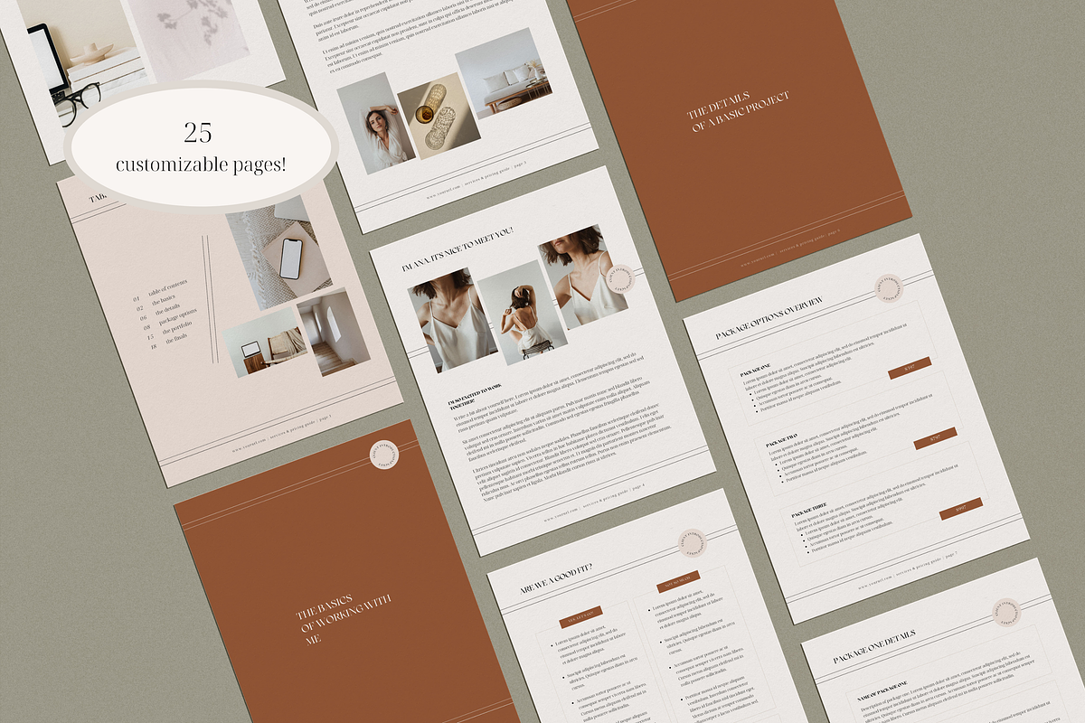Business Template Bundle | Clients, a Templates & Theme by Tiny Pine Creative (Photo 3 of 9)