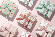 Watercolor Christmas Floral Bows, a Decorative Illustration by Grace Noboa Illustrations (Thumbnail 6 of 24)