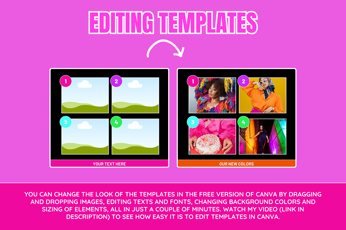 Neon Etsy Listing Templates, a Branding & Logo Template by SunshineStudioBoutique (Photo 8 of 8)