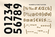 Hornet - Modern Art Deco Font, a Sans Serif Font by TokoPress (Thumbnail 11 of 12)