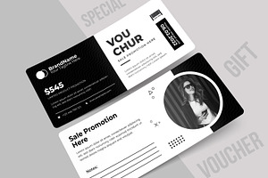 Gift Voucher Set With White