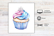 Christmas Pastel Cookie Clipart, an Illustration by Canvas Craft (Thumbnail 8 of 8)