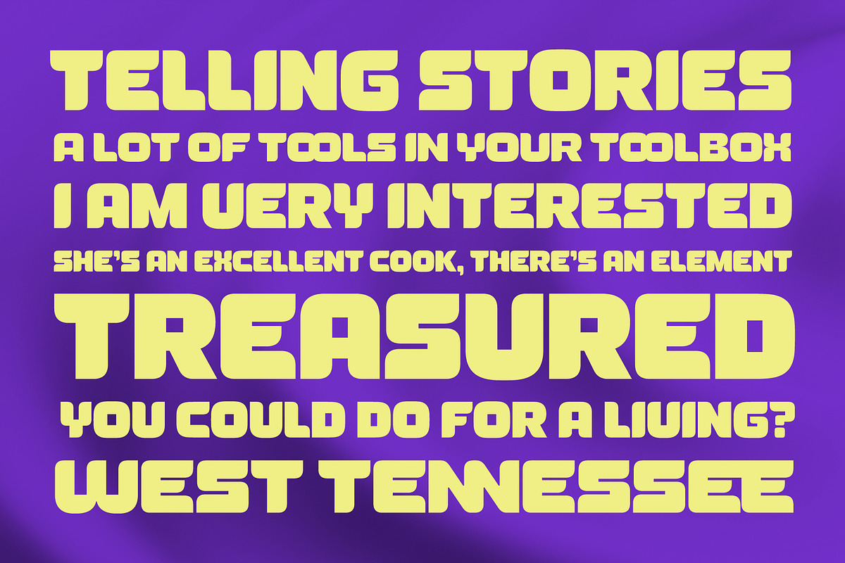 YNF Gross | Display font 2 styles, a Sans Serif Font by YNF (Photo 11 of 34)