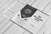 Elegant Food Menu 3, a Brochure Template by Luuqas Design (Thumbnail 1 of 5)