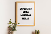 Gurl Power Font - Bold Font, a Sans Serif Font by ariodsgn (Thumbnail 6 of 6)