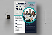 Career Fair Template, a Flyer Template by MightyDesign (Thumbnail 1 of 8)