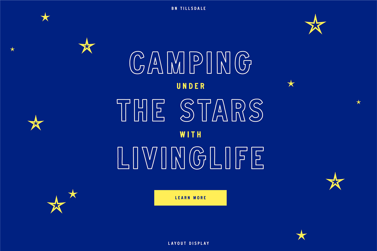 BN Tillsdale: Hand-drawn Font Family, a Sans Serif Font by Bnick (Photo 9 of 10)