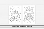 Halloween Coloring Pages, an Education Illustration by DesignDevisers (Thumbnail 2 of 7)