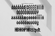 Pushkey – Condensed Sans Serif, a Sans Serif Font by Artiveko (Thumbnail 6 of 8)